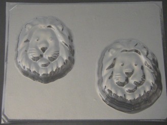 612 Lion Face Soap or Chocolate Candy Mold